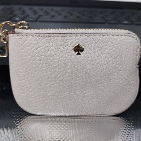 Kate Spade Mini Clip On COIN PURSE KEYCHAIN BAG CHARM Mini Bag Wallet 2 COLORS - Picture 8 of 14